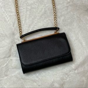 Call It Spring - Black Handle Clutch Bag
